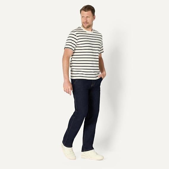 Striped Short Sleeve T-Shirt imagen 2